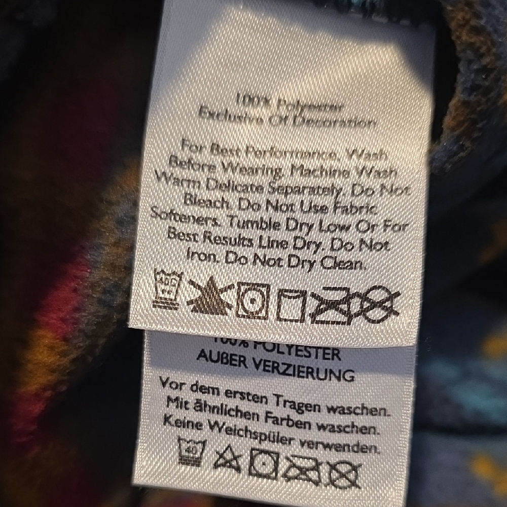 Eddie Bauer Multicolor Patterned Quarter-Zip Swea… - image 10